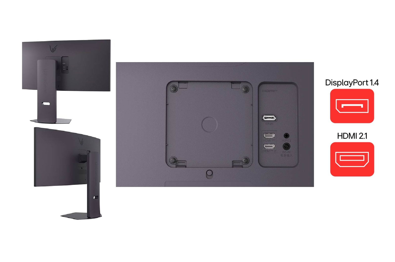 Monitor LG UltraGear Dimenciones